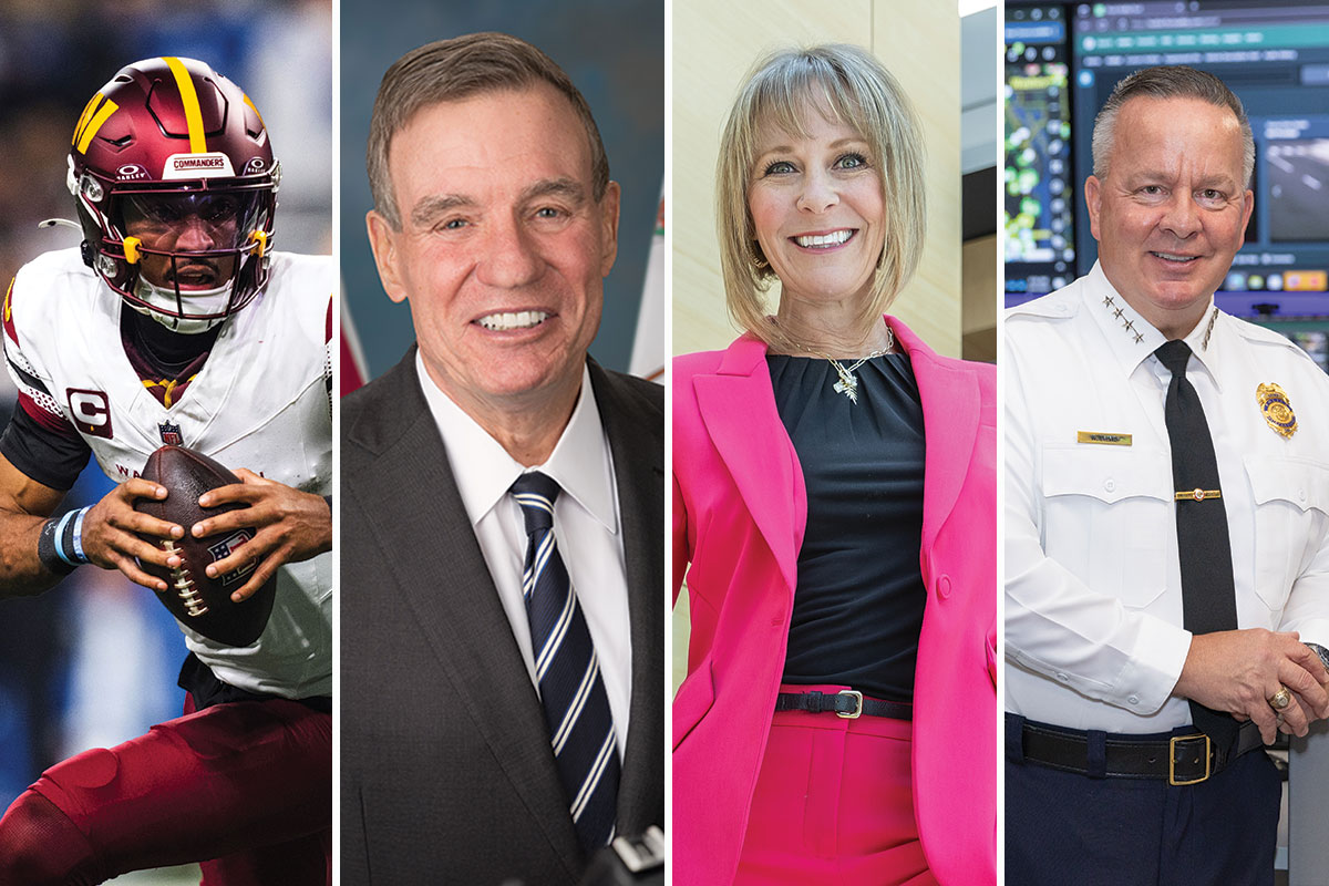 Jayden Daniels, Mark Warner, Sage Bolte, Kevin Davis