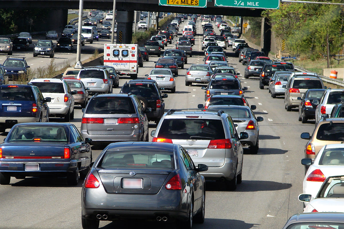 traffic on highway