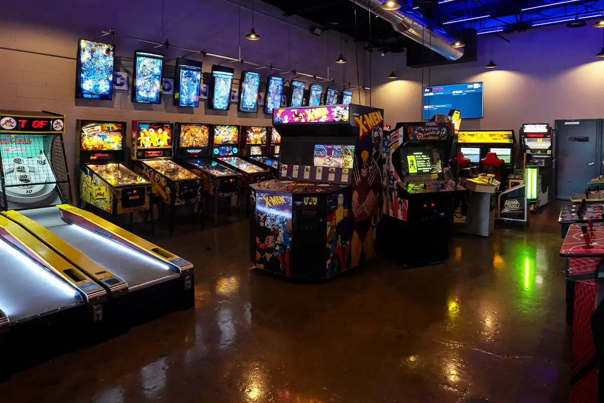 continues arcade games