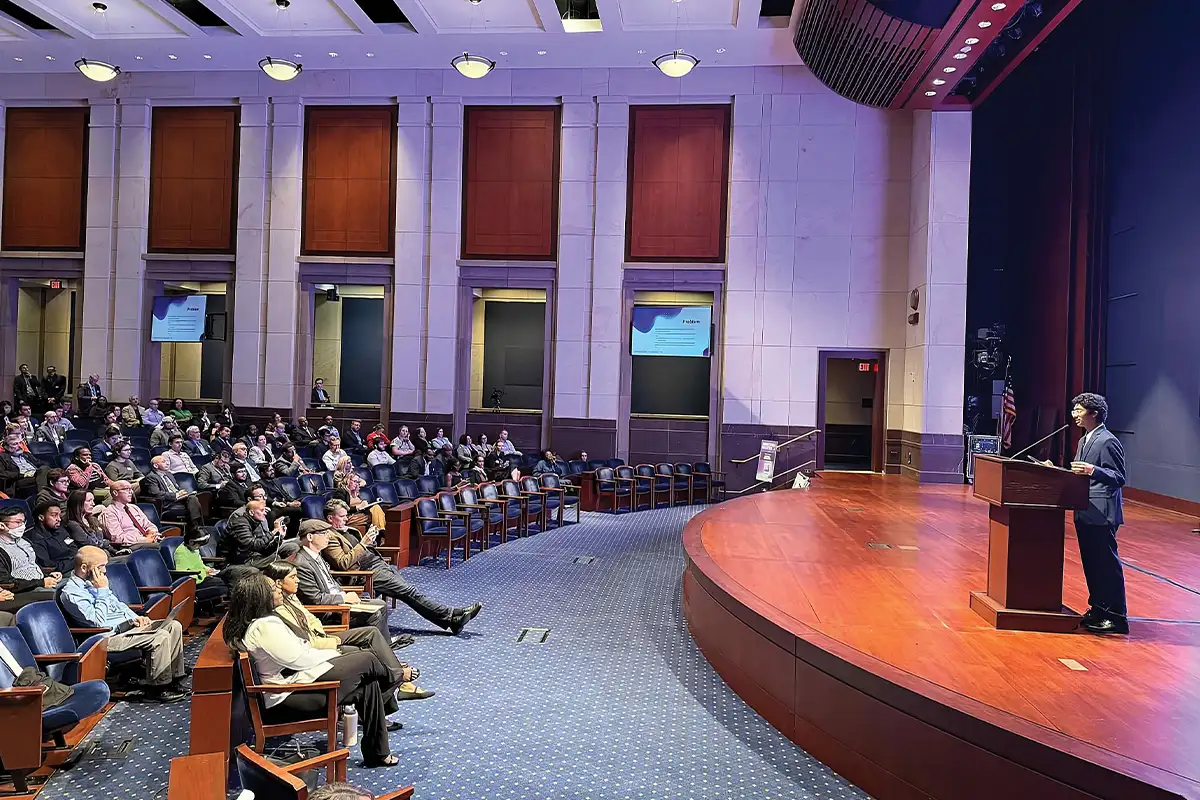 Dhanvin Ganeshkumar at U.S. Capitol
