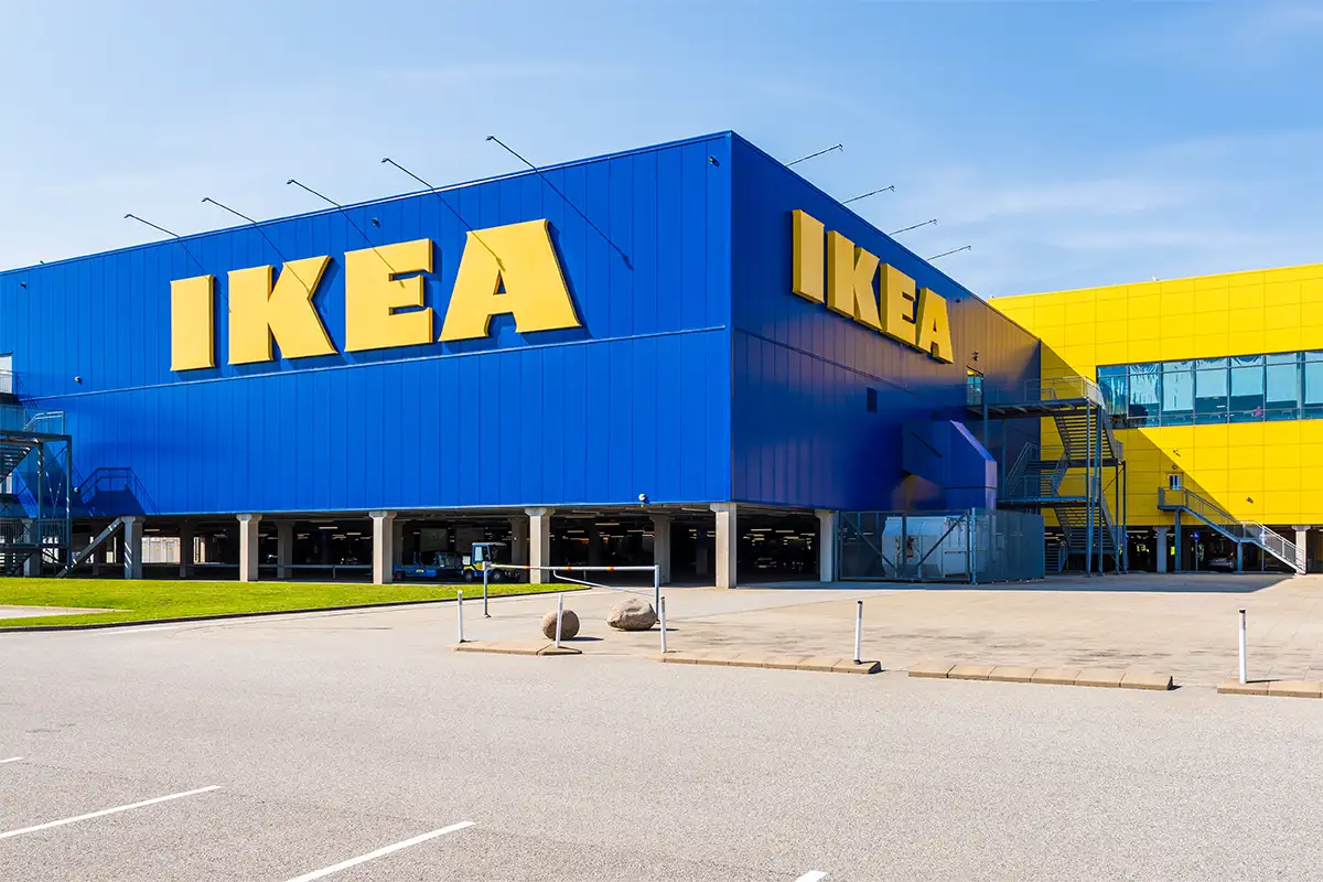 exterior of an IKEA store