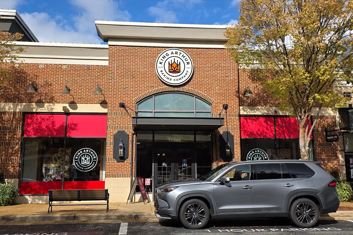 King Arthur Baking Company storefront in Fairfax