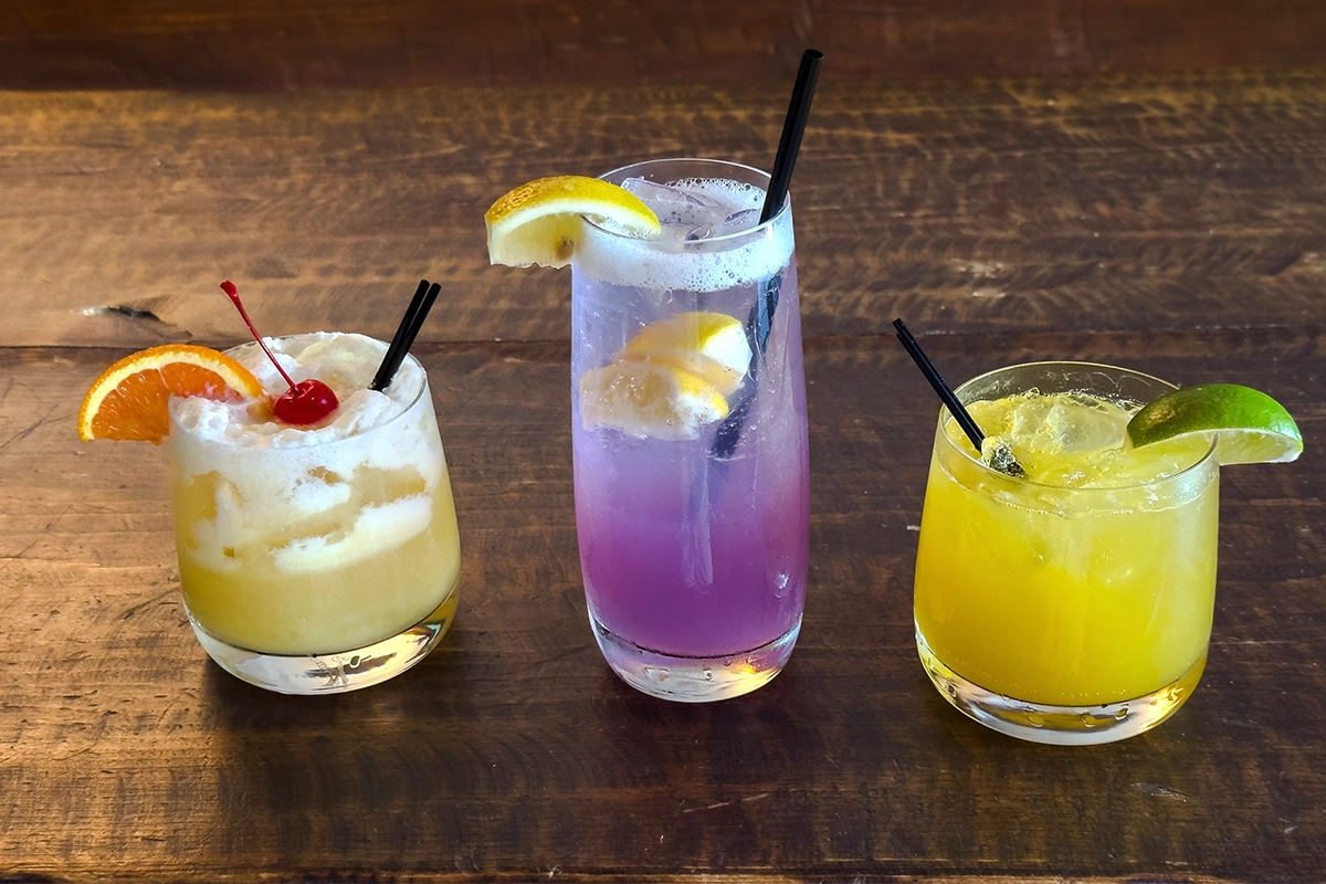 3 mocktails from Leesburg Public House