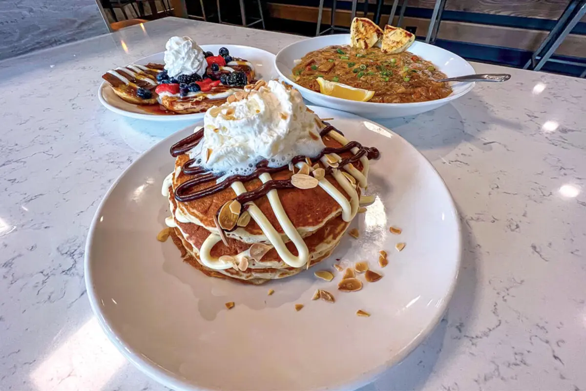 pancakes at another broken egg cafe in williamsburg