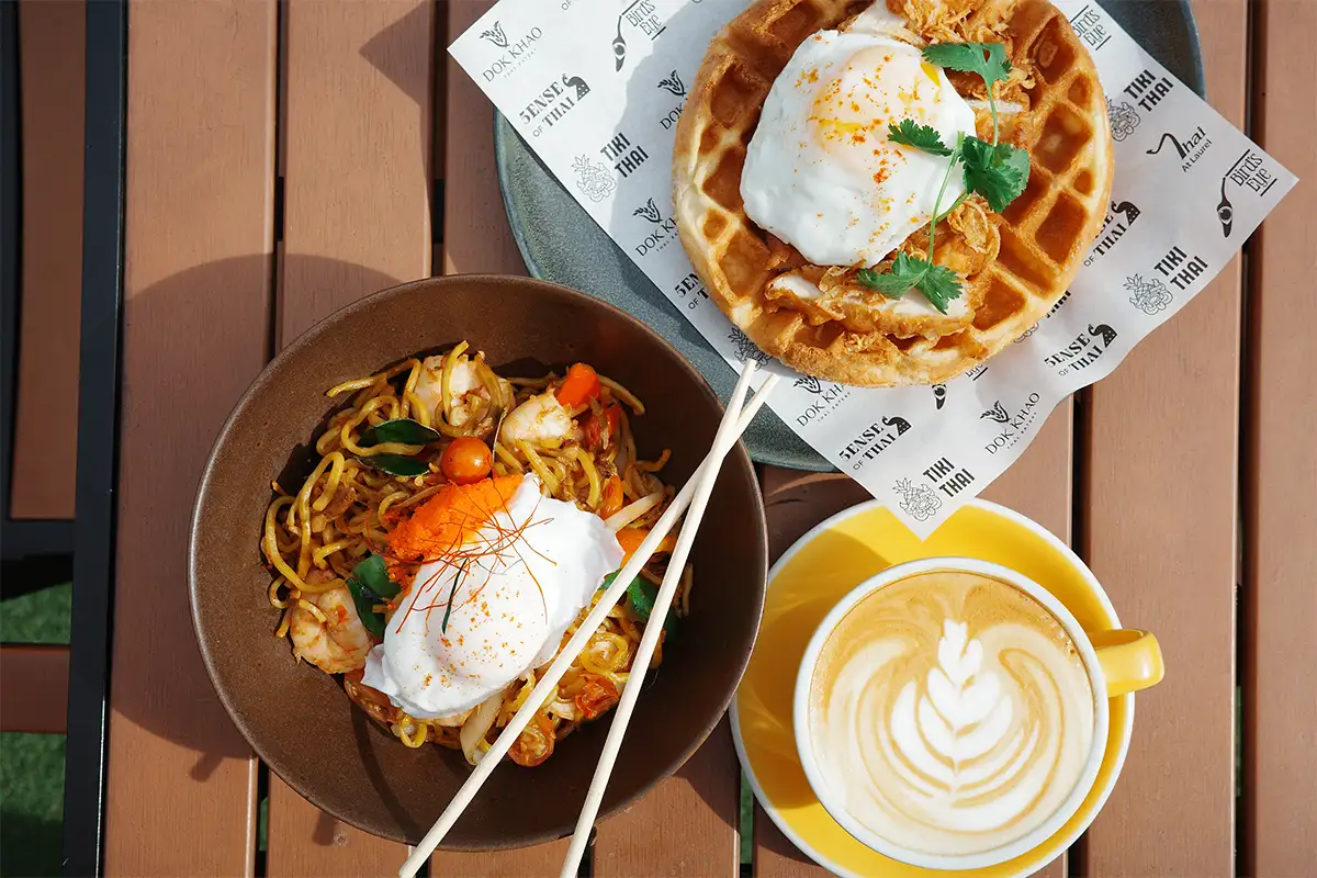 Asian brunch at Tiki Thai